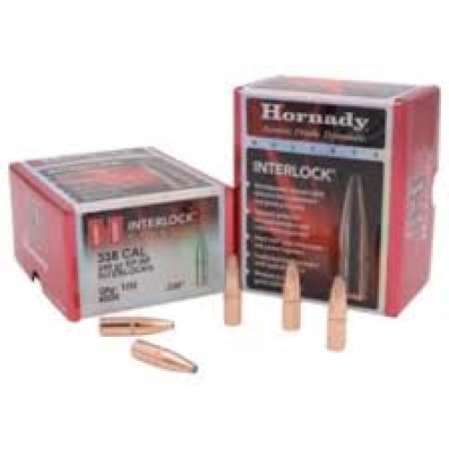 INTERLOCK 338 CALIBER (0.338'') SOFT POINT BULLETS