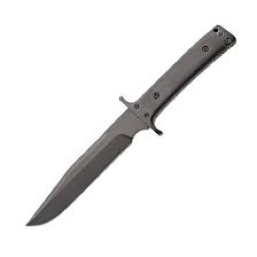 Bear & Son Cutlery C-900-B4-B Bear Tac IX, Fixed Blade, 4 7/8" Blade, D2 Steel, DLC Coated, G10 Handles, Kydex Insert Ballistic Sheath