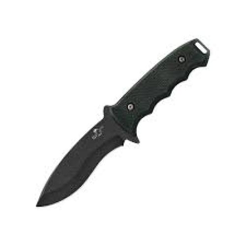 Bear & Son Cutlery CC-200-B4-B Constant, Fixed Blade, 4 1/4" Blade, 1095 Steel, Powder Coated, G10 Handles, Kydex Sheath