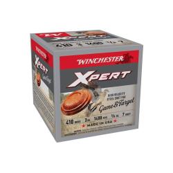 Winchester Xpert Steel Game & Target Load 410 ga. 3 in. 3/8 oz. 7 Shot Steel 25 rd. ; UPC. 020892029378 ; Manufacturer Part Number. WE413GT7