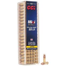 MINI-MAG HP AMMO 22 LONG RIFLE 36GR CPHP
