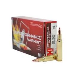 SUPERFORMANCE VARMINT AMMO 222 REMINGTON 35GR NTX LEAD-FREE