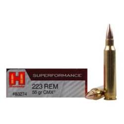 Hornady Superformance 223 REM 55gr GMX