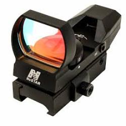 NcStar 4-Reticle Reflex Sight w/QD Mount