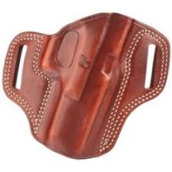 Galco Combat Master Leather Belt Holster, Glock 31/Glock 17/Glock 22, Right Hand, Tan
