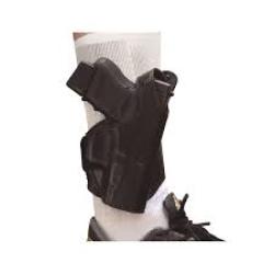 Leather Ankle Holster, Nice High Quality · Glock 43 - 9mm, Black, R/H