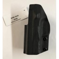 Taco Style IWB Holster, Right Hand, Smith & Wesson M&P 380 Shield, With No Attachment, Black, DTR-1045
