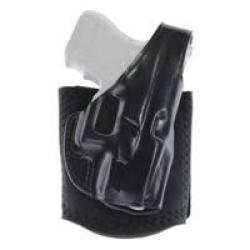 Galco SIG Sauer P938 Ankle Holster w/ Ankle Glove Right Hand Leather/Neoprene Black