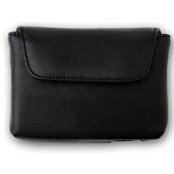 Bulldog Cases Ambidextrous Hand Mini .380 Autos Horizontal Concealed Carry Outside-The-Waistband Cell Phone Holster, Smooth Black Vinyl - BD840