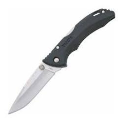Buck 284 Bantam BBW Folding Knife Black GRN 2.75in Plain Satin Blade