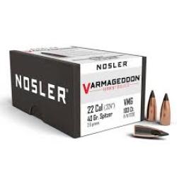 VARMAGEDDON 22 CALIBER (0.224'') FLAT BASE TIPPED BULLETS