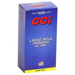 CCI NO 200 Large Rifle Primers 1000 count