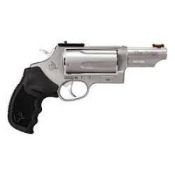 Taurus USA, Judge Magnum T.O.R.O., Double Action, Stainless Steel Frame Revolver, Compact, .45 Colt/410 Bore, 3
