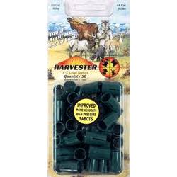 Harvest Muzzleloaders Premium High Pressure Sabots Green .50 Caliber 50-Pack for .44 Cal Bullets