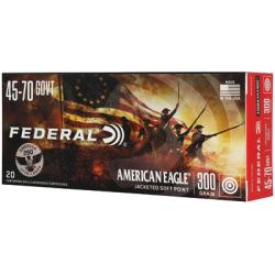 Federal, American Eagle, 45-70 Government, 300 Grain, Soft Point, 20 Rounds per Box