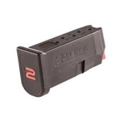 AMEND2 MAGAZINE FOR GLOCK 42 6RD POLYMER BLACK<