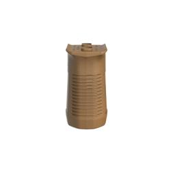 Magpul Industries, Short Vertical Grip, Grip, Fits Octagonal Aluminum M-LOK Handguards, 2 Slots, Matte Finish, Modified Coyote Brown