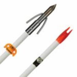 AMS Bowfishing Chaos FX (Tip-Turn Release) Point with Fiberglass Shaft - White