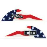 100 PK AMERICAN FLAG BLAZER VANES