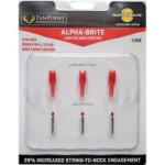 ALPHA-BRITE LIGHTED NOCK SYSTEM 3PK RED