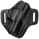 Galco Concealable Leather Belt Holster, Right Hand, Black, CON250B