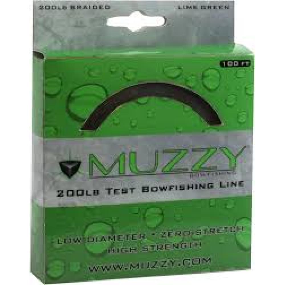 100 FT 200LB LIME GREEN BOWFISHING LINE