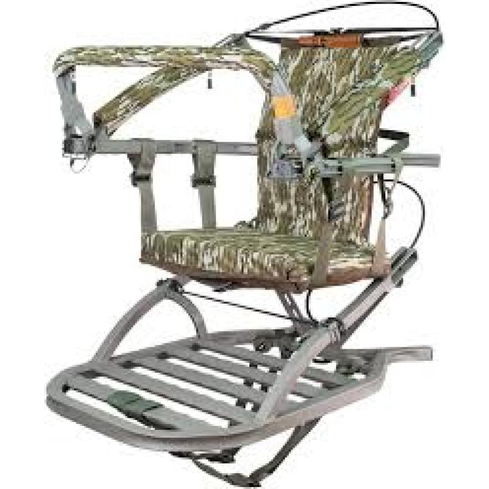 The Dual Threat PRO SD is a state-of-the-art climbing treestand designed for the avid hunter who values versatility and comfort. It features the innov