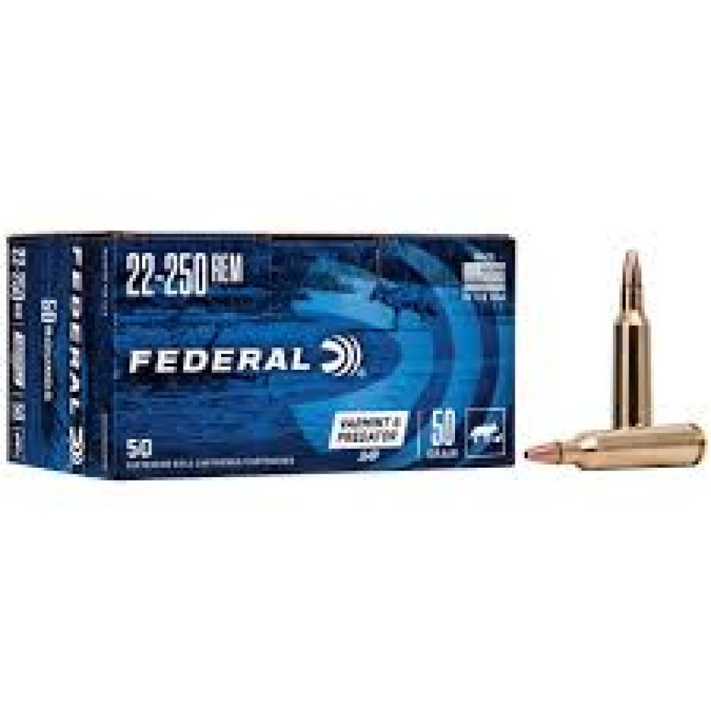 American Eagle 22-250 50gr JHP V&P 50bx