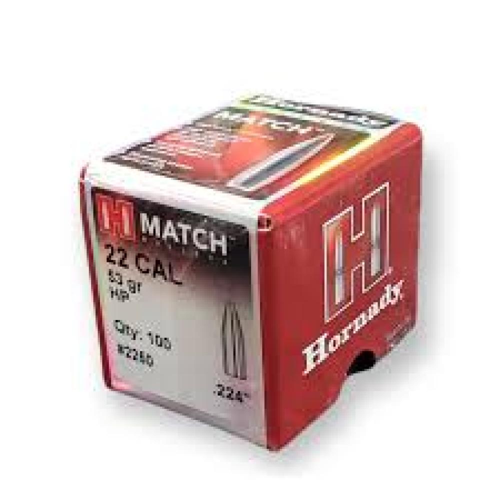 MATCH 22 CALIBER (0.224'') HOLLOW POINT BULLETS