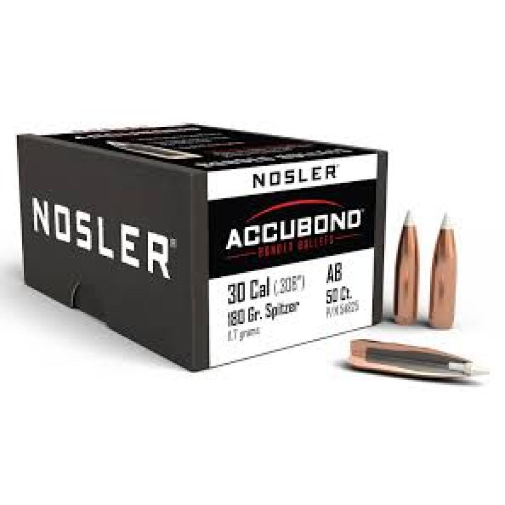 ACCUBOND 30 CALIBER (0.308'') SPITZER BULLETS