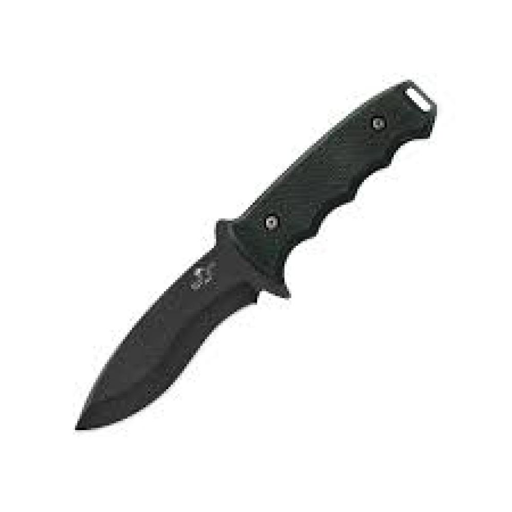 Bear & Son Cutlery CC-200-B4-B Constant, Fixed Blade, 4 1/4" Blade, 1095 Steel, Powder Coated, G10 Handles, Kydex Sheath