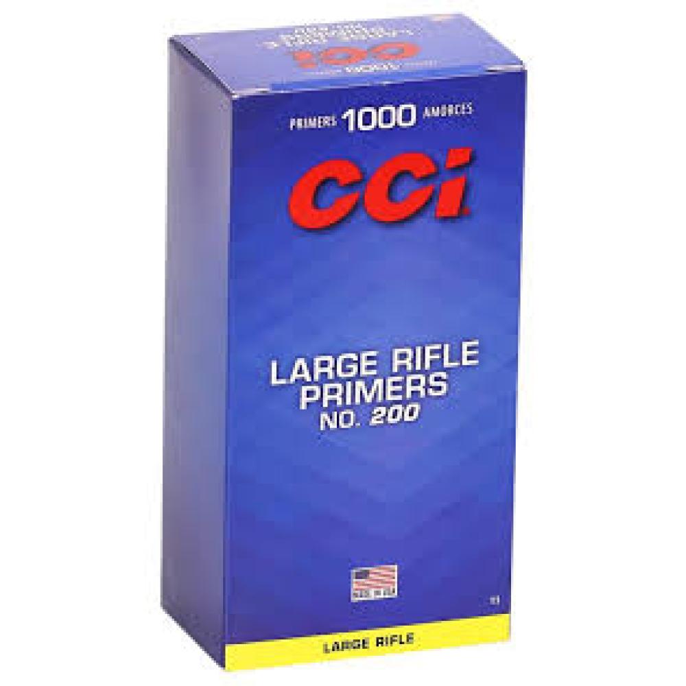 CCI NO 200 Large Rifle Primers 1000 count