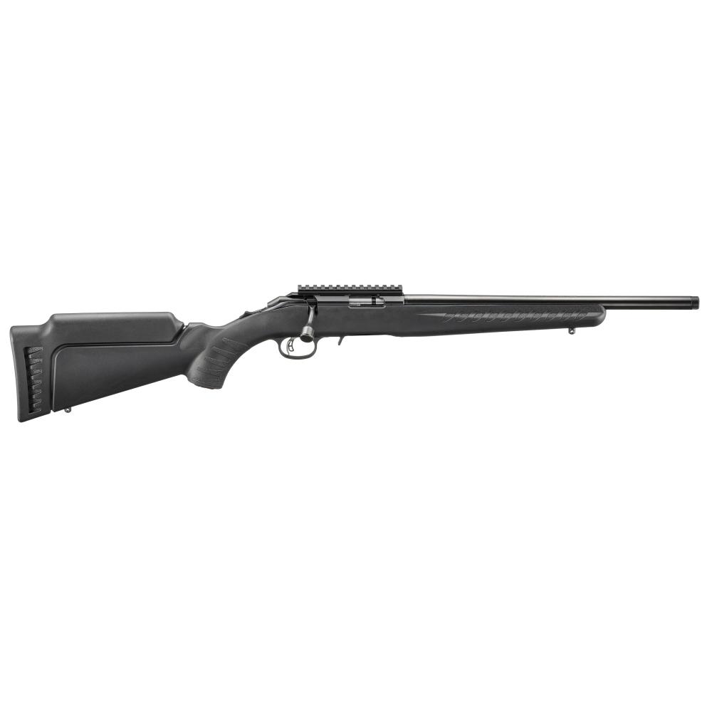 RUG AMERICAN 17HMR 16.1" BLK SYN 9RD THREADED