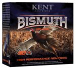 Kent Cartridge B12U365 Bismuth Upland 12 Gauge 2.75 1 1/4 oz Bismuth 5 Shot 25 Per Box/10 Case
