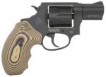 Taurus 285621VZ19 856  38 Special 6rd 2, Matte Black Carbon Steel, Brown VZ Cyclone Grip