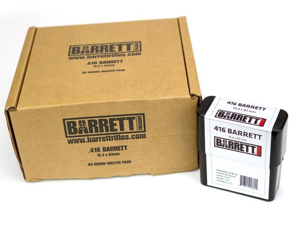 AMMO 416BAR 452GR MTAC 80RD AMMO 416BAR 452GR MTAC 80RD