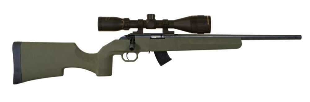 HOWA M1100 22LR BL/GRN 18 TB