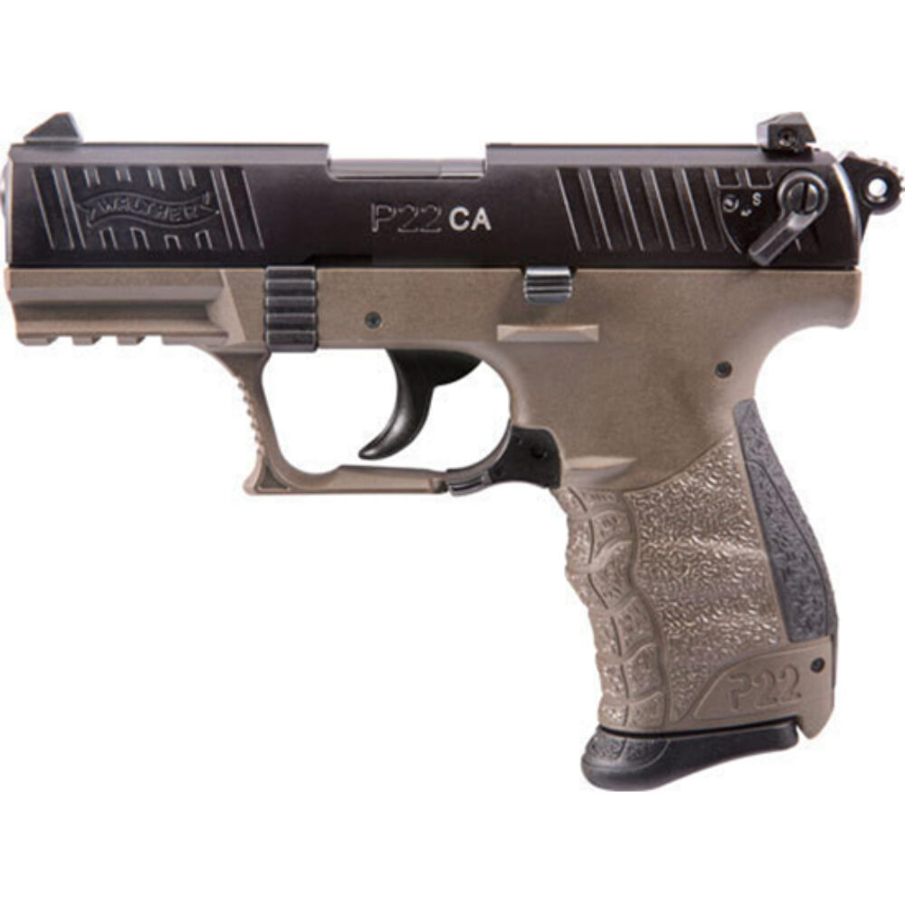 WAL 5120363 P22CA 22LR *CA FDE/BLK 10RD WAL 5120363 P22CA 22LR *CA FDE/BLK 10RD