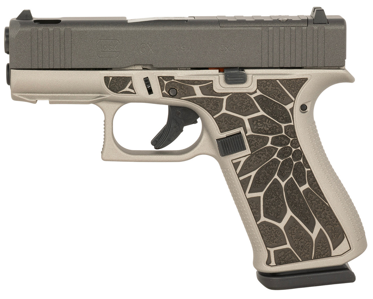 Glock SC G43X 9mm, Titanium Cerakote, 10rd-img-2