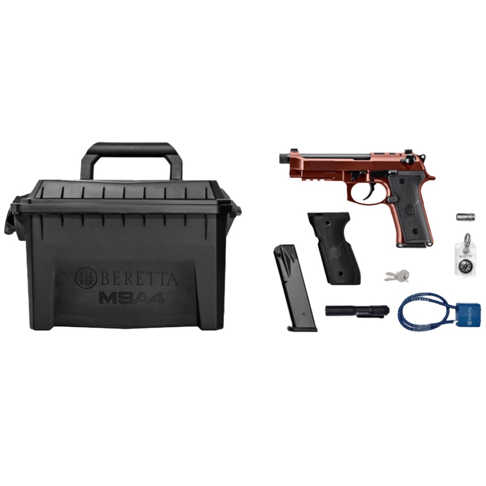 Beretta M9A4 Overlanding — 9MM 5.1" Threaded Barrel | Full Size DA/SA Pisto-img-4