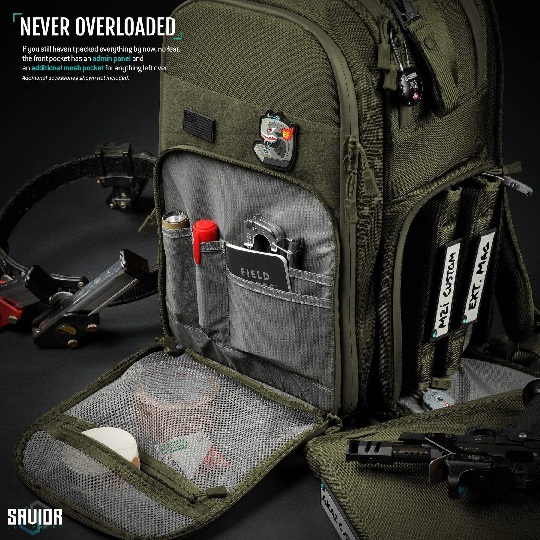 Savior Equipment PRO S.E.M.A. Competition Backpack — XL Range Pack | Tactic-img-4