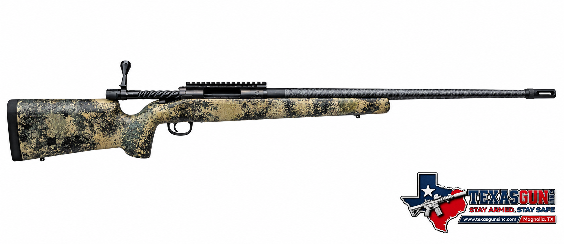 Tuebor Raider TI Left-Handed Custom Rifle — 28 Nosler | 26" Carbon Six Barr-img-0