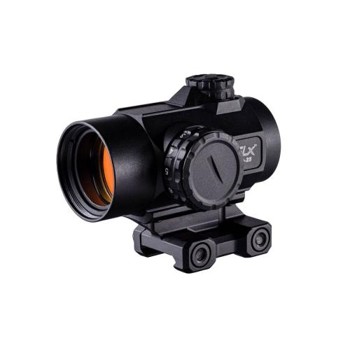 Primary Arms SLx MD-25 Rotary Knob 25mm Microdot Gen II with AutoLive - 2 MOA Red Dot Reticle