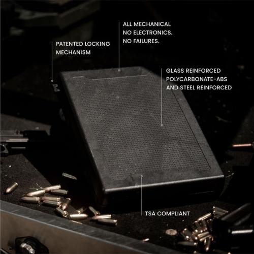 StopBox Pro Gun Lock Box Black SB401
