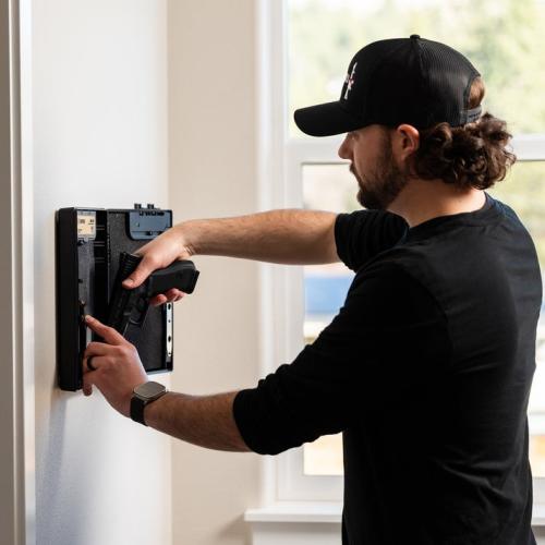 StopBox WARD Handgun Storage Black SB451