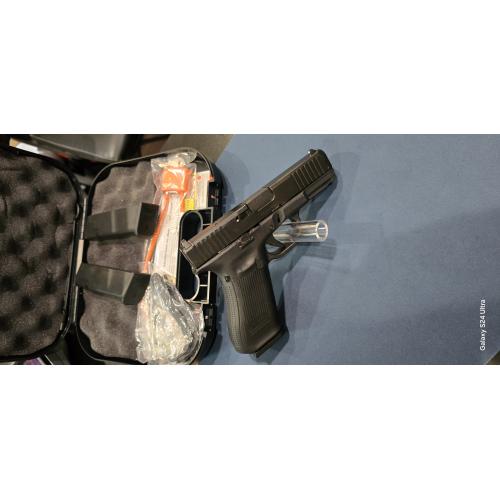 Glock 45 Gen 5 MOS — 9mm | Optics-Ready Semi-Auto Pistol | Used | With Case & 3 Magazines