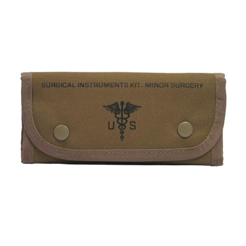 TacMed Solutions Surgical First Aid Kit — Stainless Instruments, Foldable Nylon Pouch | Medical Kit | N/A