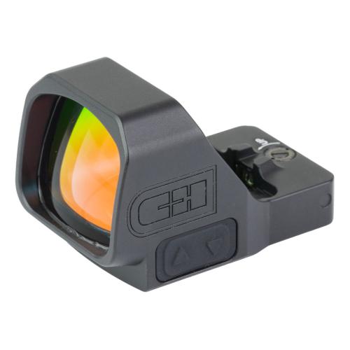 C&H Precision Comp Max, Red Dot Sight, 1X Magnification, 28mm Objective, 38 MOA Circle with 2 MOA Red Dot, Fits RMR Footprint, Black RD-COMP-MAX-RD-MR-BLK