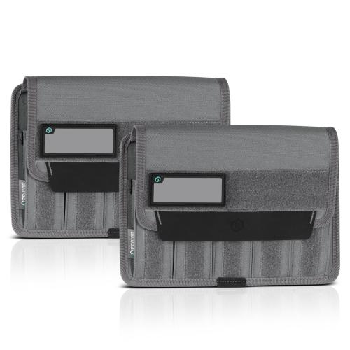 Savior Equipment Mag Buddy — Pistol Mag Pouch (2-Pack), SW Gray, Holds 10 Magazines | Magazine Storage | MP-FD-PISX5-2P-GS