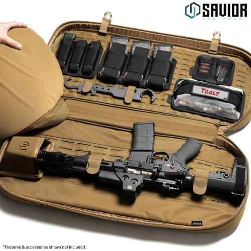 Savior Specialist Covert Single Rifle Case — 34" Soft Rifle Case | Rifle Case | RB-SGSPORT34-WS-TN